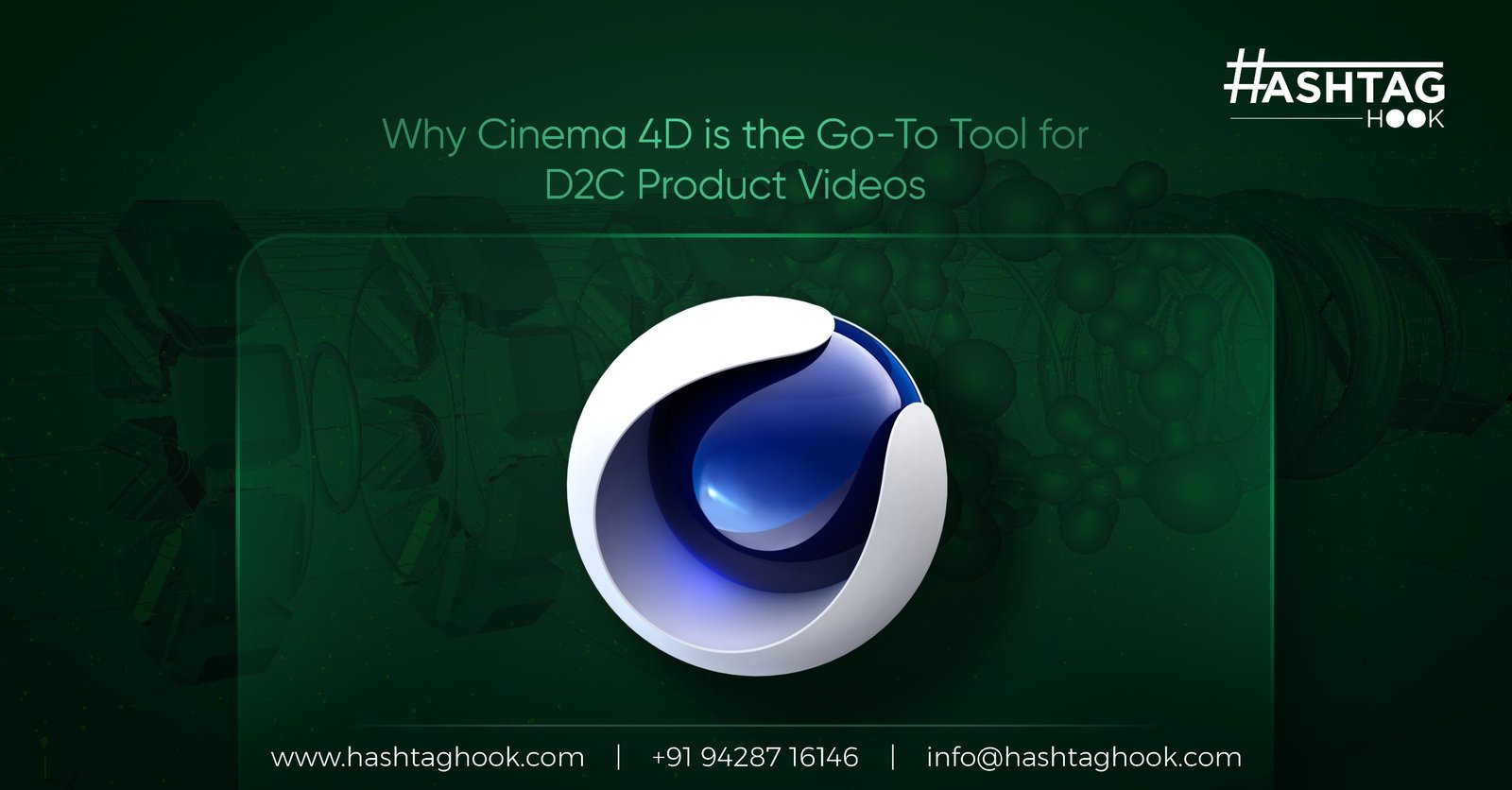 Why Cinema 4D Is the Go-To Tool for High‑Converting D2C Product Videos